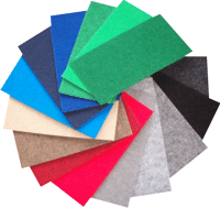 Moquette tapison, feltro agugliato