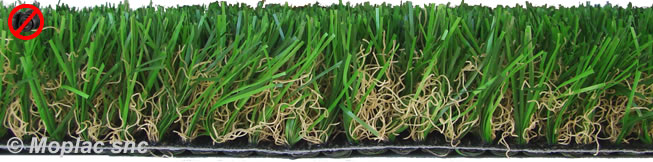 Erba sintetica Nature 40 radice paglia