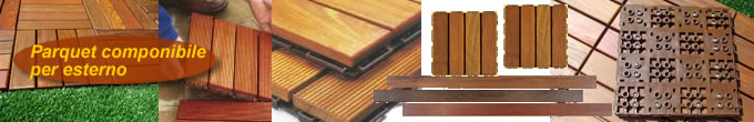 Pavimenti in legno da esterno