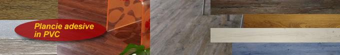 Plancie in PVC laminato adesive